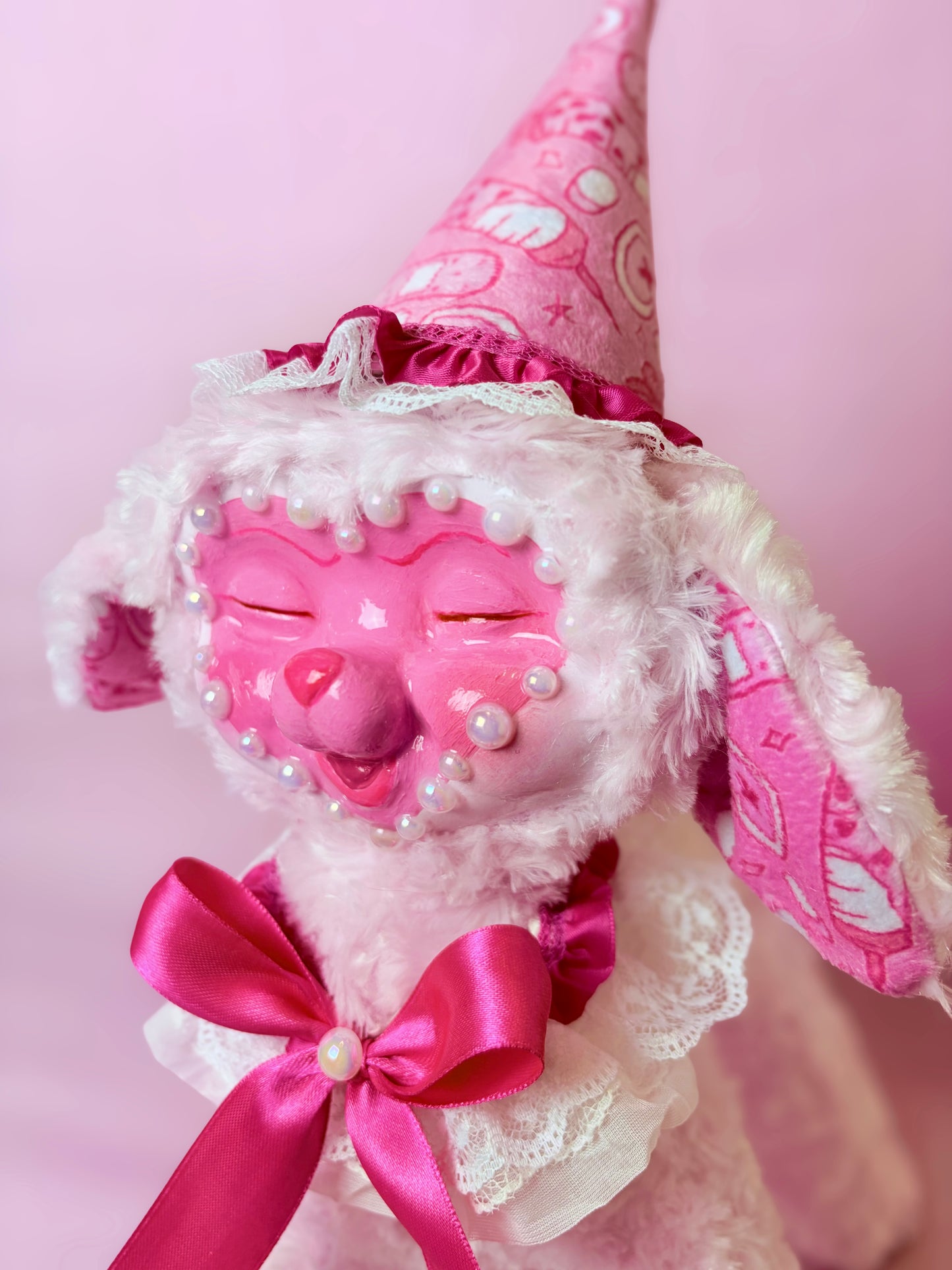 Pink Lovecore Clown Lamb