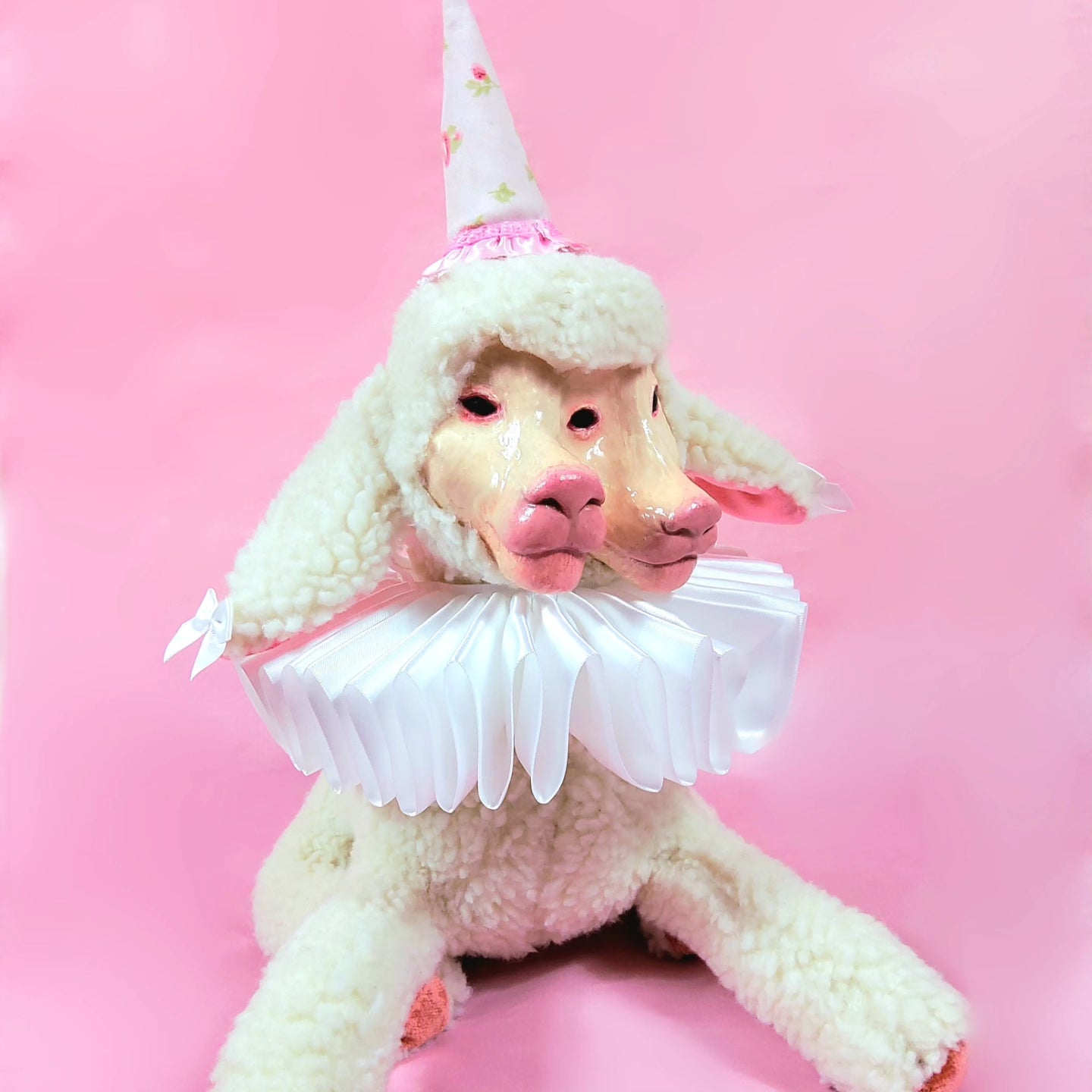 Conjoined Sheep Art Plush Pre-Order
