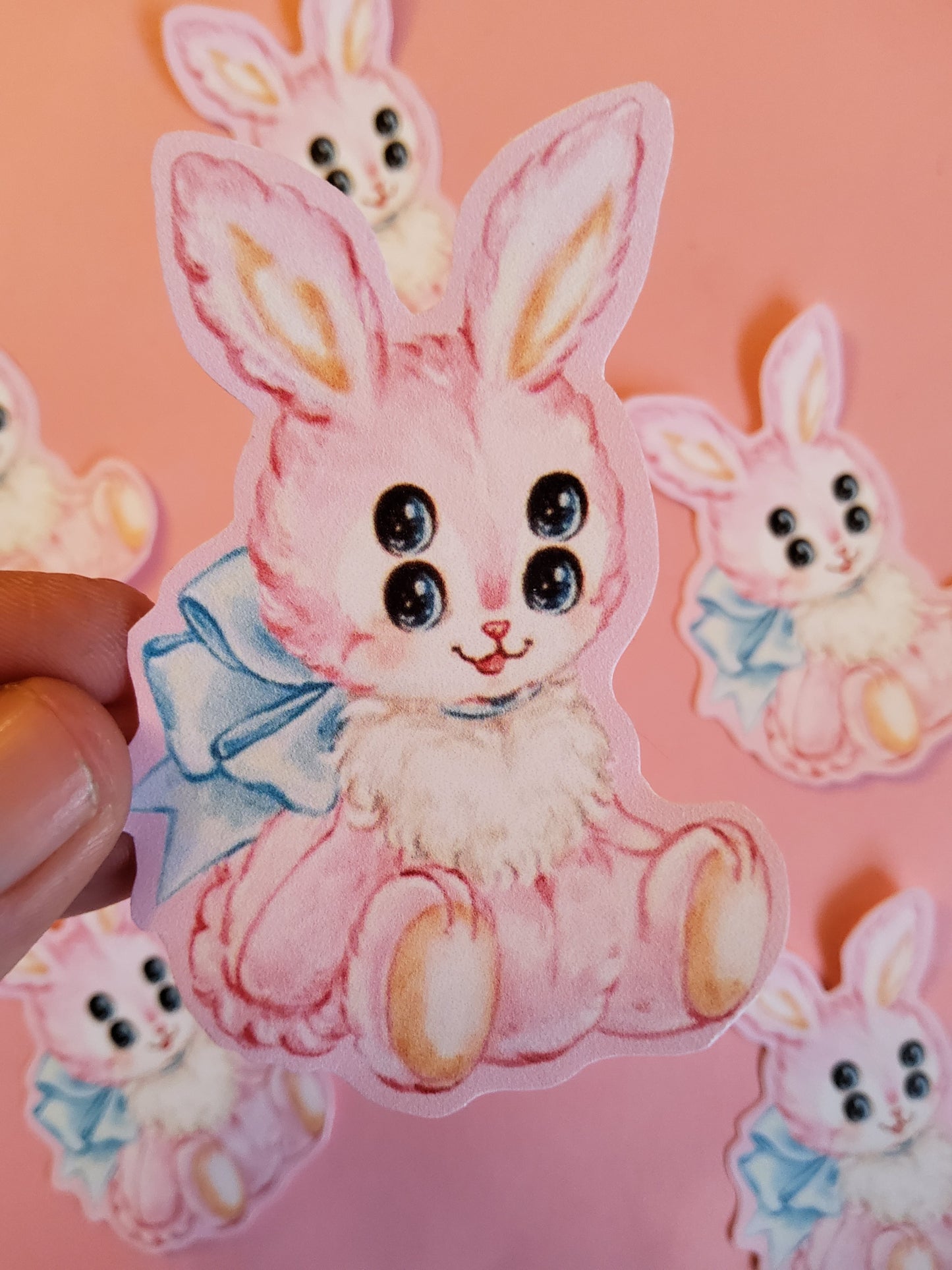 Four Eyed Bunny Sticker