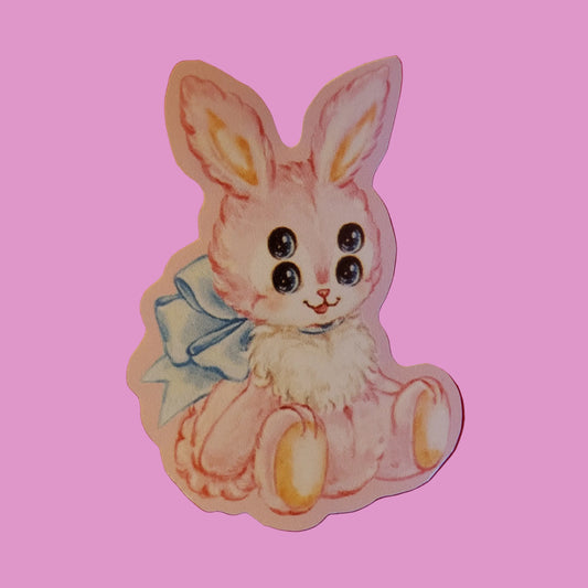 Four Eyed Bunny Sticker
