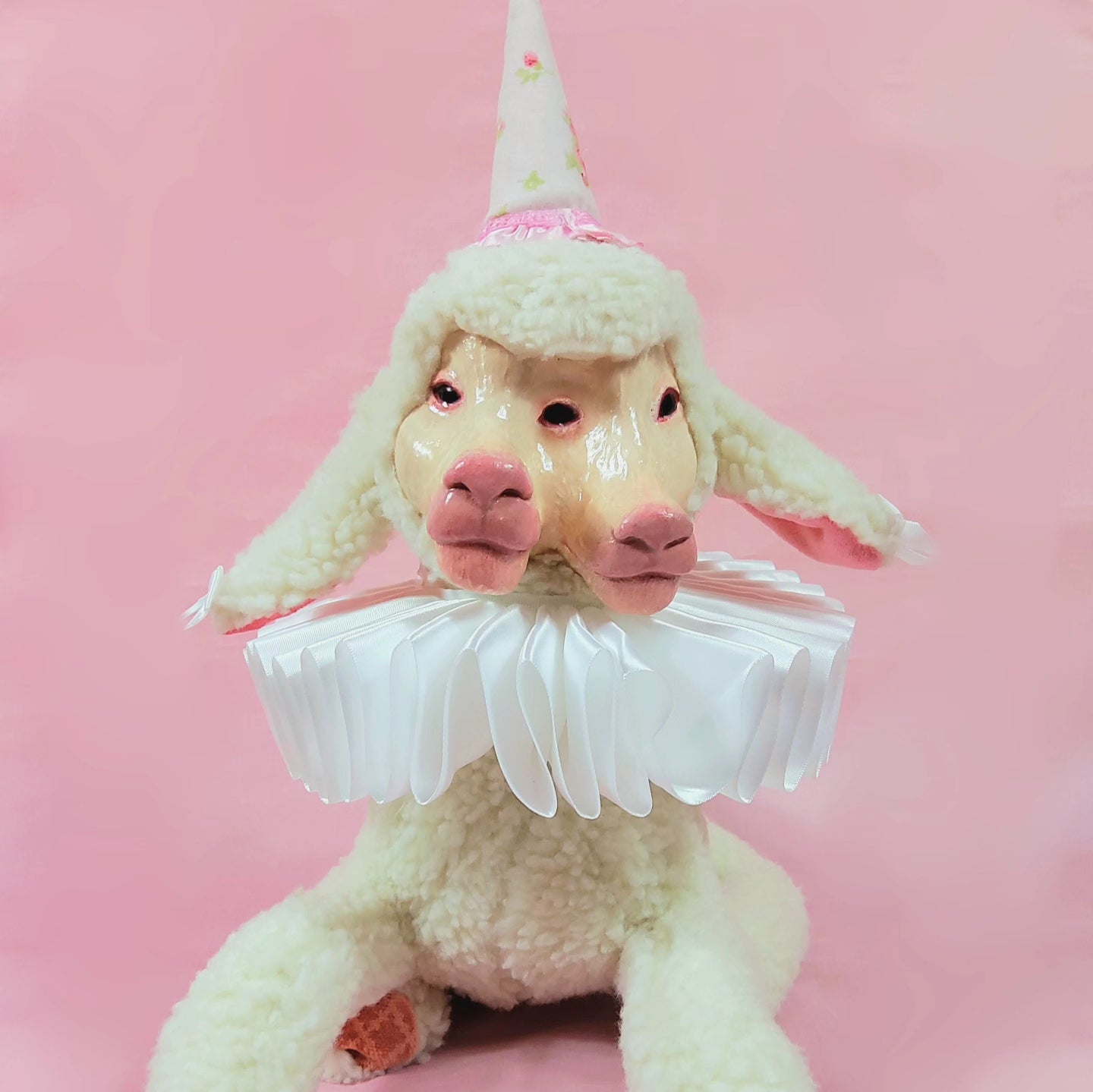 Conjoined Sheep Art Plush Pre-Order