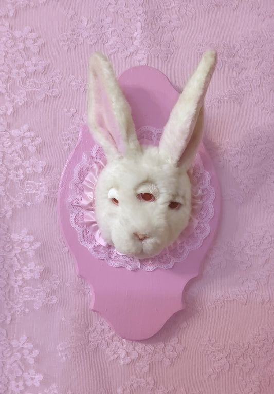 Pre-Order Faux Taxidermy Bunny Plaque